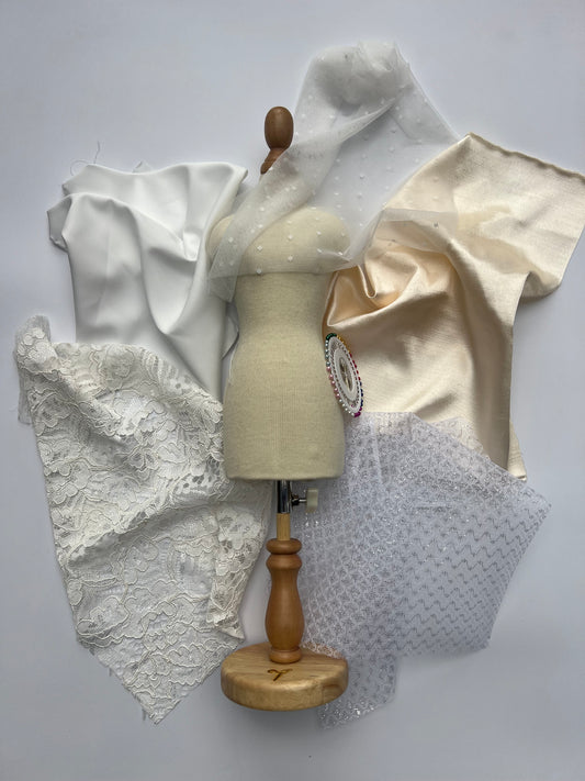 White Wedding Fabric Bundle